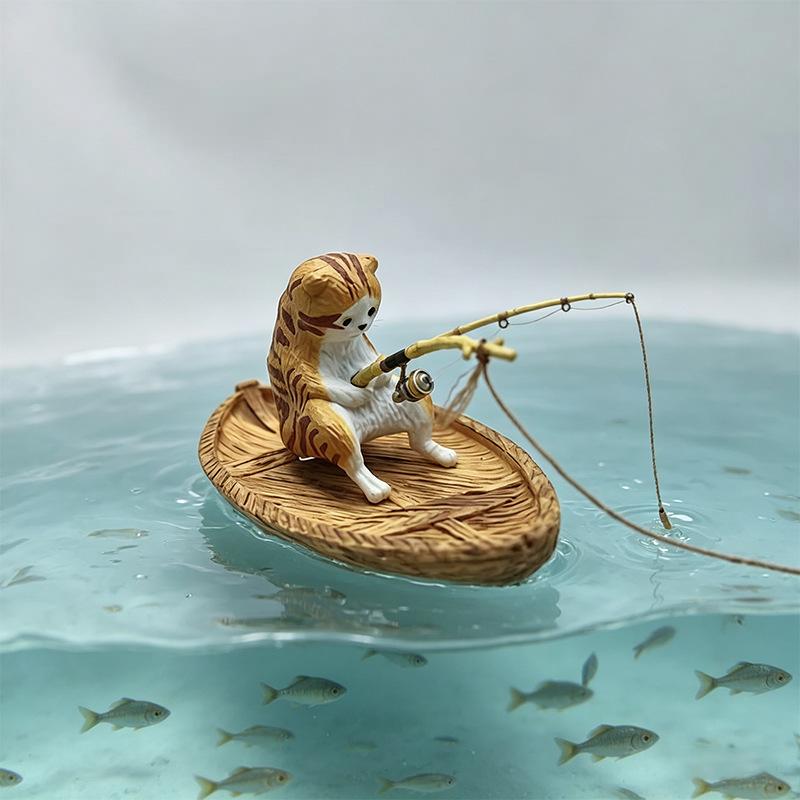 إضافة تزيينية لحوض السمك مع قط - مراجعة Aquarium Marina وسعره