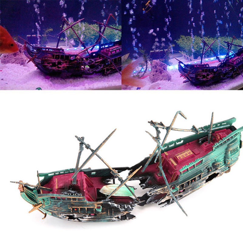 زخرفة حوض السمك الاصطناعي ، دي - مراجعة Aquarium Marina وسعره