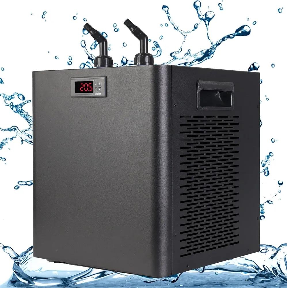 مبرد حوض أسماك صغير بقوة 600 و - مراجعة Marine Aquarium Temperature وسعره